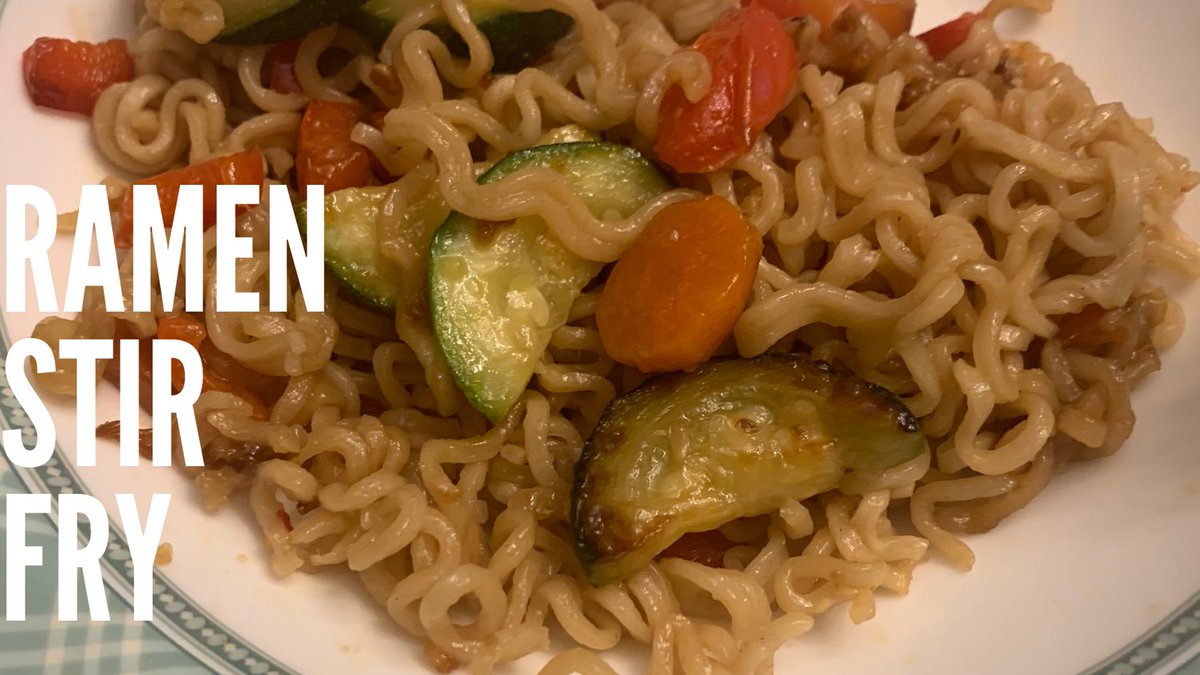 This ramen stir fry recipe is not only easy to make but is super budget-friendly. youtu.be/EWnAUpx0Qic #ramennoodles #ramenstirfryrecipe