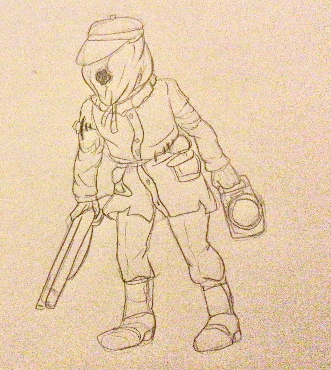 depresso_bean_'s tweet photo. little nightmares took over my life
i don’t regret it 😤

anyway  i  drew  the  hunter!  I have  no  clue how  to  draw  guns

#LittleNightmares2 #LittleNightmaresII #Littlenightmares2fanart #LittleNightmares2art #LittleNightmaresIIart #LN #LNii @LittleNights @TarsierStudios https://t.co/hjSU3lKfOk