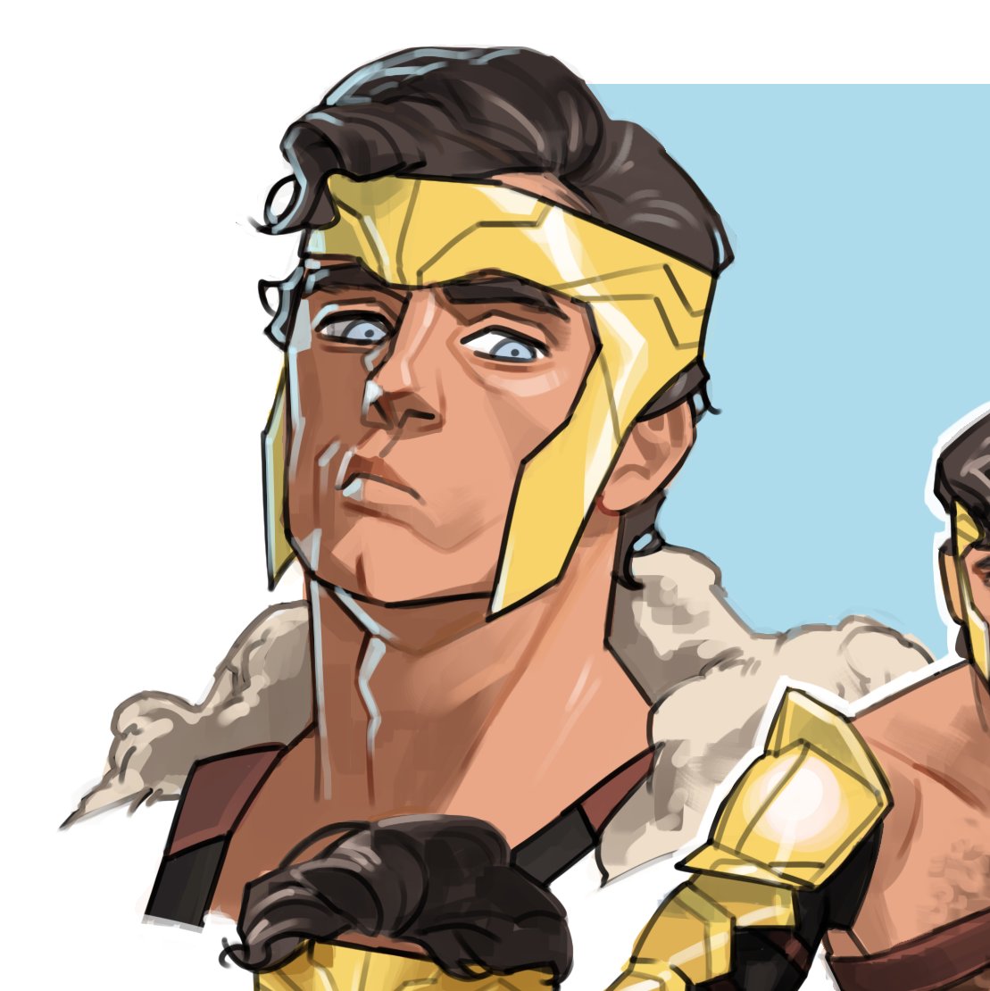 daxramires's tweet photo. Drew three looks for this fancast of Henry Cavill as Hercules in the MCU #artph https://t.co/6rvl6FqBLG