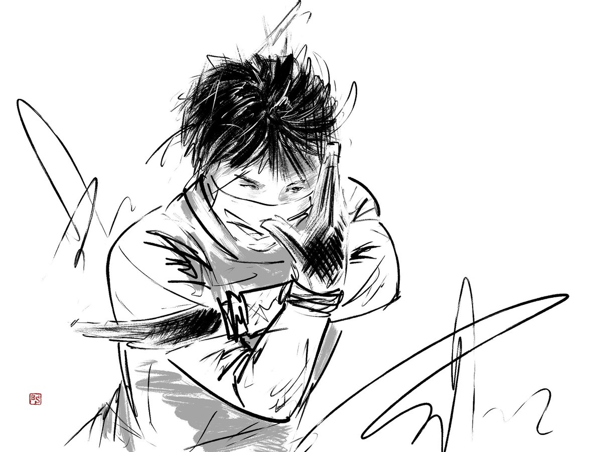 bsshka's tweet photo. #羽生結弦 #yuzuruhanyu #hanyuyuzuru #yuzuru #fanart https://t.co/xjbNG9yPsZ