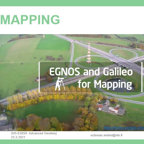 coandrei's tweet photo. 🎉#EGNOS #Galileo for #mapping 
was on the list when talking about the #engineering #geodesy. Happy anniversary #EGNSS 💐Thank you @EGNOSPortal @EU_GNSS
#accuracy #availability #relaibility #integrity #independency #complementarity #GISE5050 @AaltoGeoinfo with @maaria_nordman https://t.co/5AUXNkh7mZ