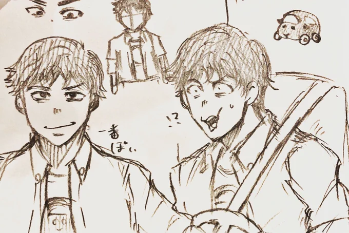 きゃぬさんにテディ飼い主描いてもらった?無茶ぶりに応えてくれてありがとう…。 