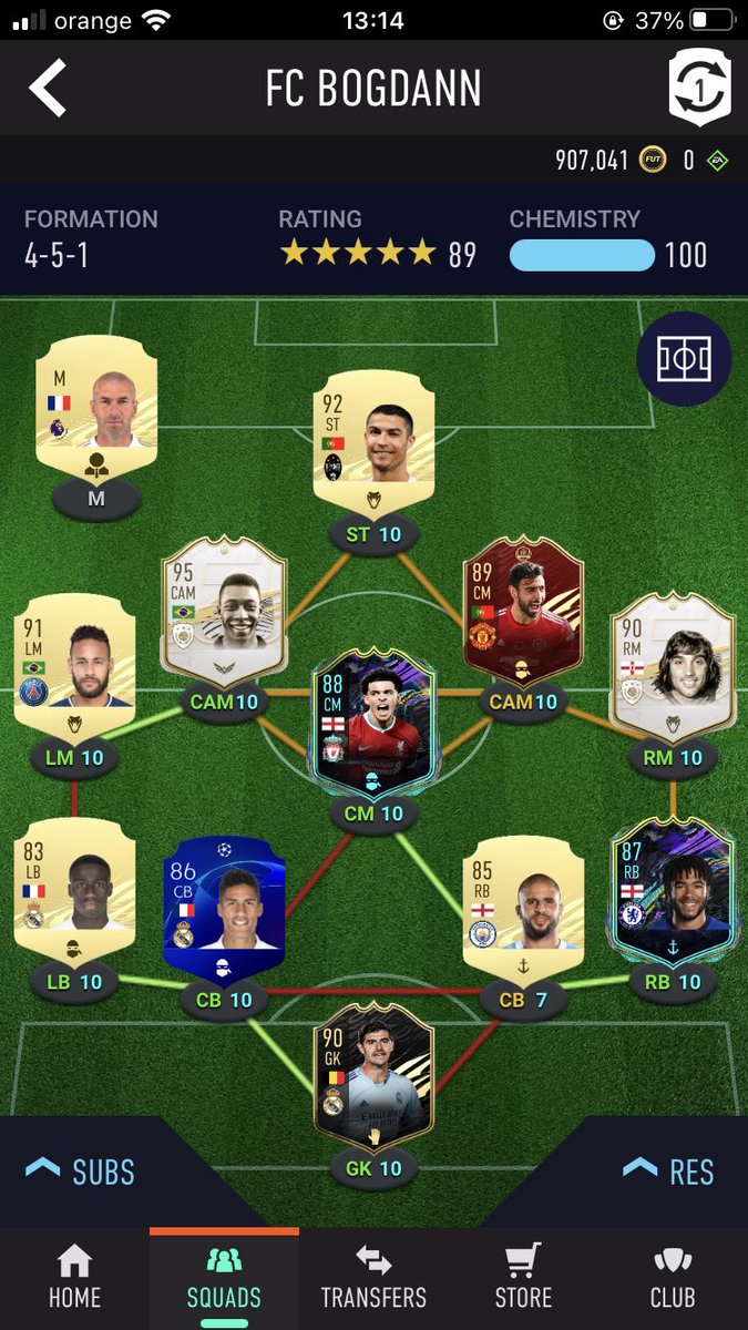 SandorBogdan8's tweet photo. @FUT_Agency 20-9.Was Varane IF for the WL, but he doesnt worth the coins.. https://t.co/37WHSoOR9W