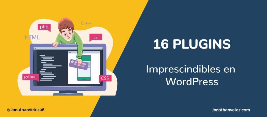 ✅ Plugins imprescindibles para #WordPress  bit.ly/3sebUsb via <a href="/soyjonavelez/">Jonathan Vélez</a> #plugins