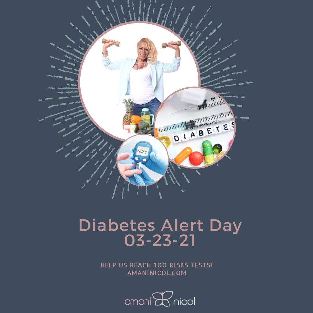 NikSweeney's tweet photo. It’s #diabetesalertday 84% of people with Prediabetes don’t even know it. Take the Risk Test at https://t.co/6NpgkPgPIU https://t.co/hm7X5HJQxM