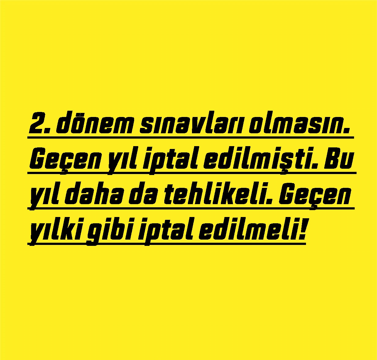 Hadi arkadaşlar 1. olacağız devam devam cevap verecekler! #Kabinedeniptalbekliyoruz