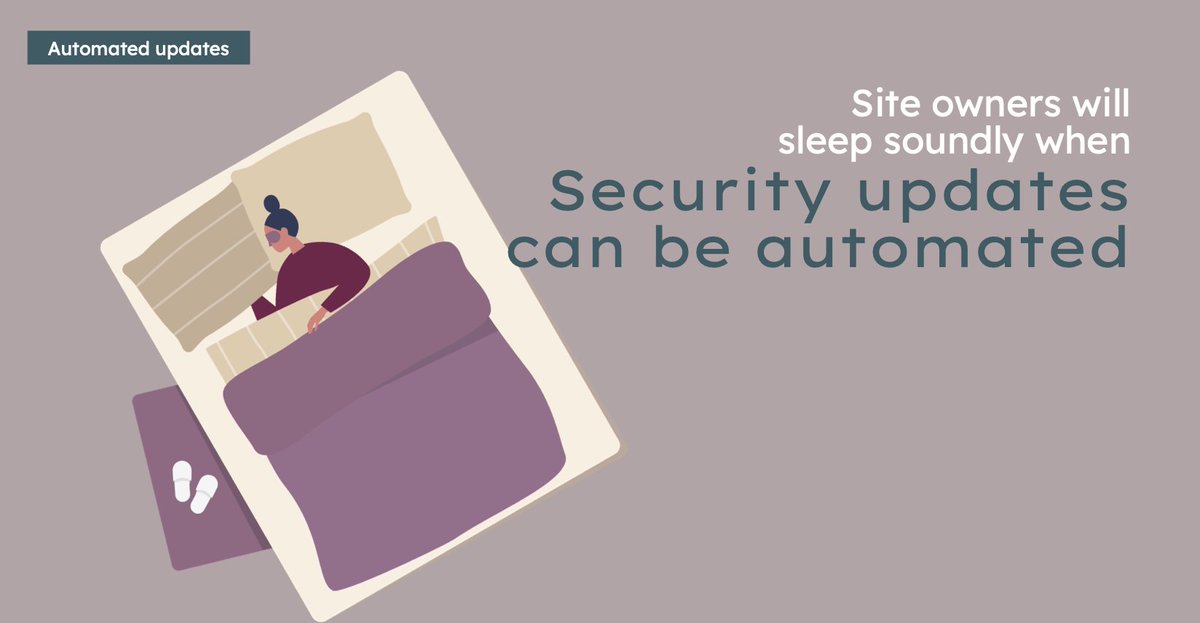 therealshefali's tweet image. * Learn how you can lower the cost of ownership of #Drupal with #AutomatedUpdates
* Learn how it can improve security
* Know what&apos;s happening with the initiative right now
* Get involved and contribute to this fantastic initiative!
lnkd.in/gUCu3US
#OpenSource #DrupalConNA