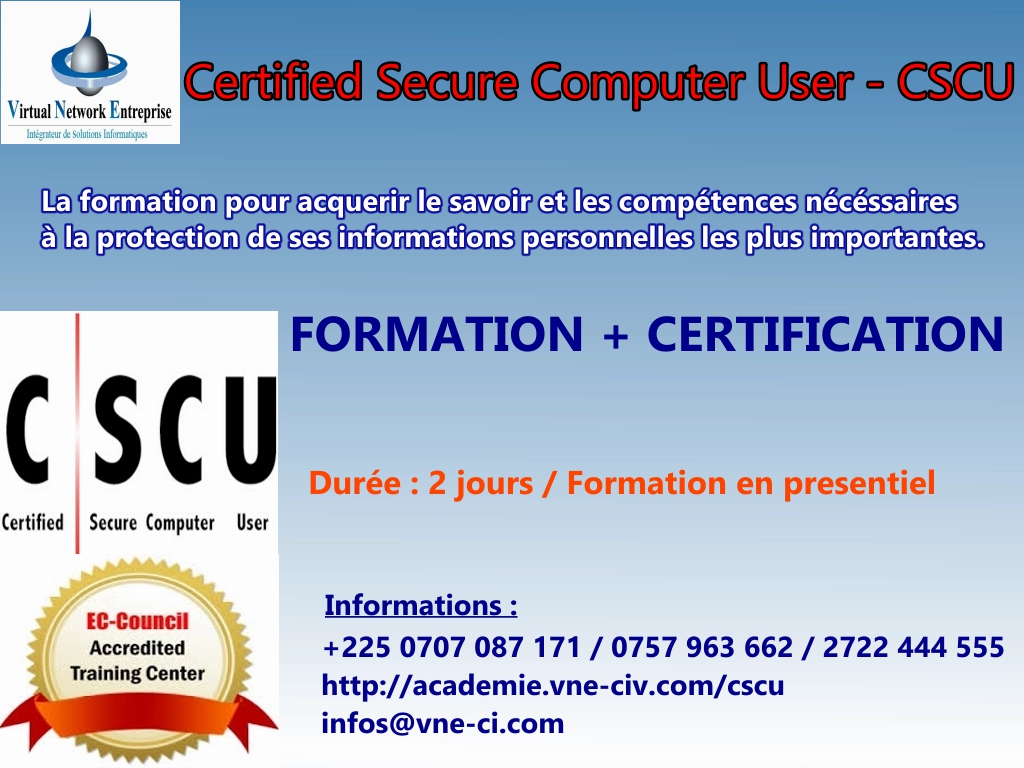 JeanRogerYAOKO1's tweet photo. L'un des points importants adressé par la formation CSCU est la Sécurité des Réseaux Sociaux.
Nous vous apprenons comment protéger vos comptes et pages business de réseaux sociaux pour éviter les piratages aux conséquences désastreuses.
https://t.co/7p9qDiaWpl
#CSCU
#vneci https://t.co/rbSJgPgzA6