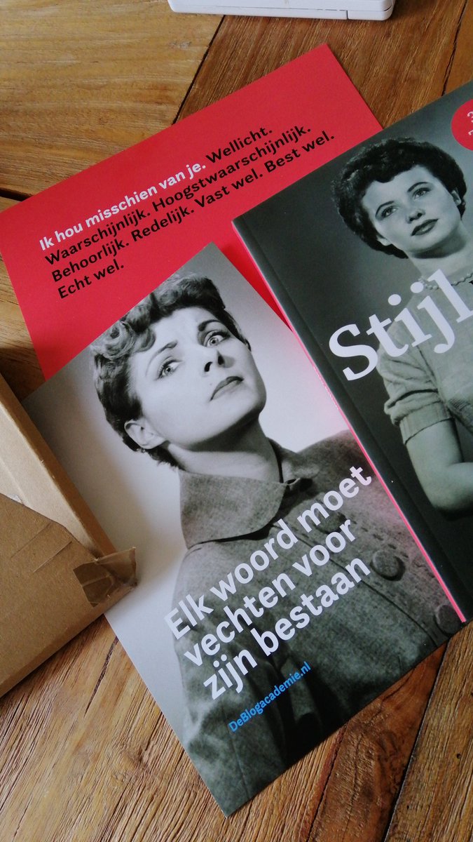 efblok's tweet image. Net bezorgd @KittyKilian inclusief beruchte plakhoekjes.