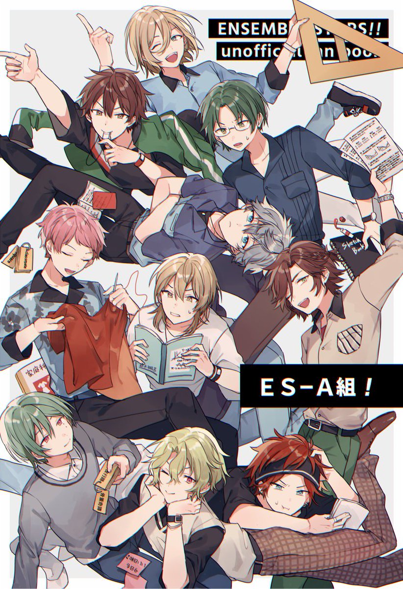 【ブリデ26】インテの新刊サンプル!!
旧3A+aが「ES-A組」として突然集められテストに苦しんだり学生ノリで馬鹿騒ぎやってるだけの内容0本です
4/11東京も行けたら持っていく

通販🐯https://t.co/BqIPlSVl8F
詳細✒️https://t.co/bDdkBYS6hJ 