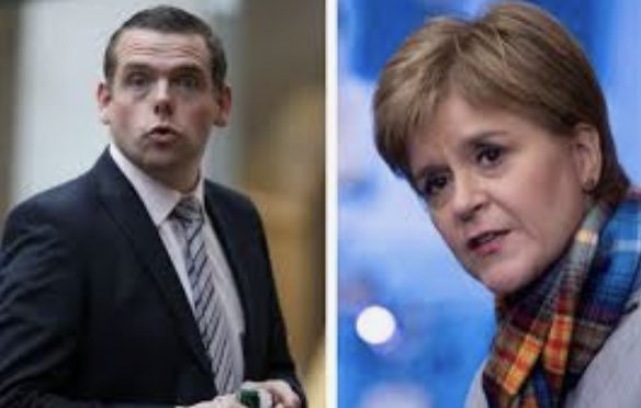 Has anyone looked at Douglas Ross’s tweets?

He’s obsessed with Nicola Sturgeon, more of a stalker than opposition 

She needs to get a restraining order on this guy, it’s weird as shit.

constantly bullying a woman isn’t a good look for the Scottish tories

 #ResignDouglasRoss