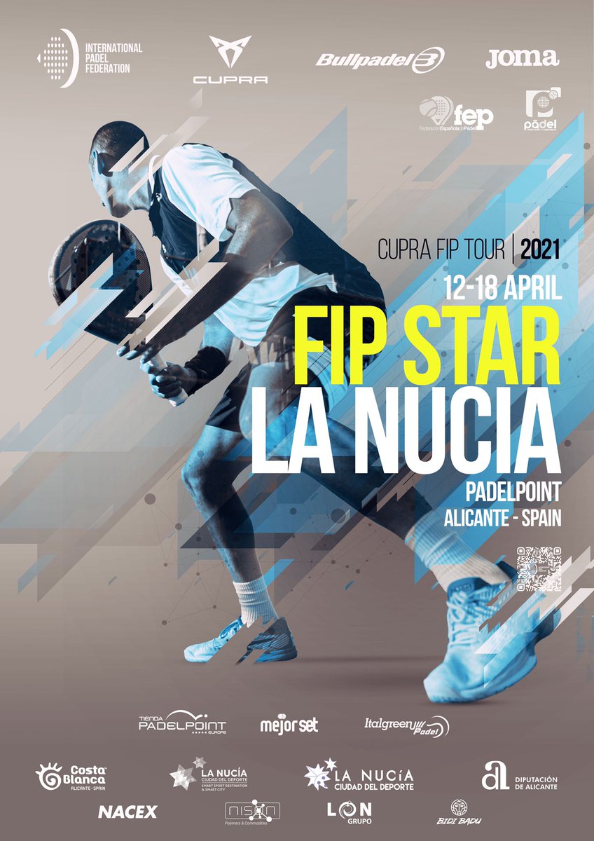padelfede's tweet photo. 🔊 El circuito🥇visita La Nucía
 
2️⃣4️⃣✳️FIP Star - La Nucía
🏟️ Padelpoint📍
📆 Del 12 al 18 Abril.
🖊️Inscripciones👇
➡️⭐️STAR @padelfip https://t.co/F1oDR0VU1U
➡️🥇Oro @padelcv https://t.co/9FHsga0Af8
🏁Cierre JUEVES 8, 14.00🕛🔚
⚠️ Toque🕙queda 22.00⚠️

#somospadelcv #alcbepadel https://t.co/ehH32GzpjK