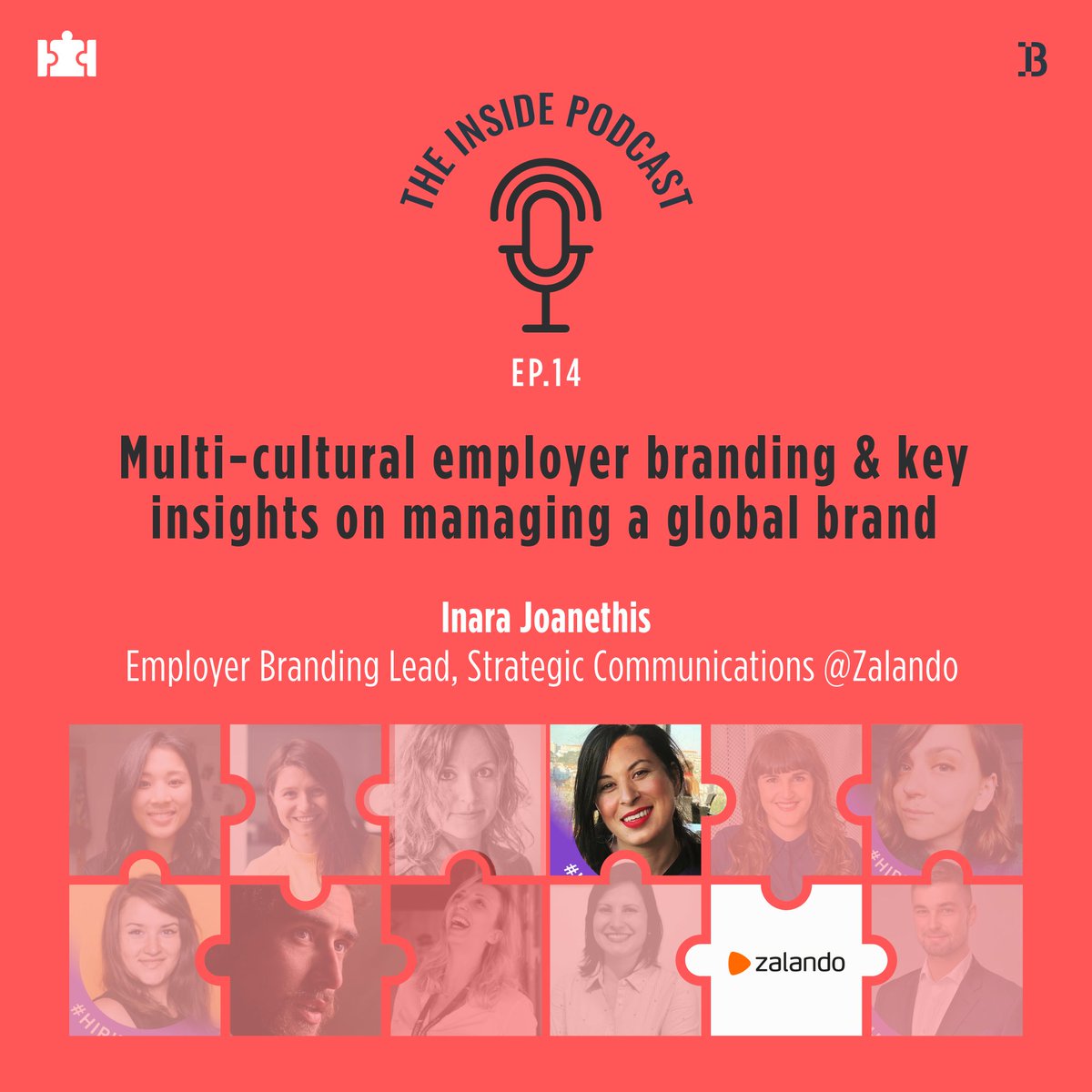 🎧What is multi-cultural #employerbranding &amp; how do you manage a global brand successfully? 

🎙️Tune in for Ep 14 of The Inside Podcast to learn more from Inara Joanethis, Employer Branding Lead at <a href="/Zalando/">Zalando</a>
spoti.fi/3regzcj