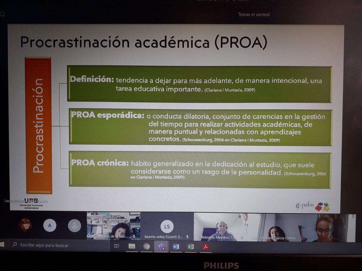 AnnaCiraso's tweet image. Ahora mismo en @PAFIU_UAB 
#procrastination #learningpatterns 
Las puertas todavía están abiertas: t.ly/lxKG