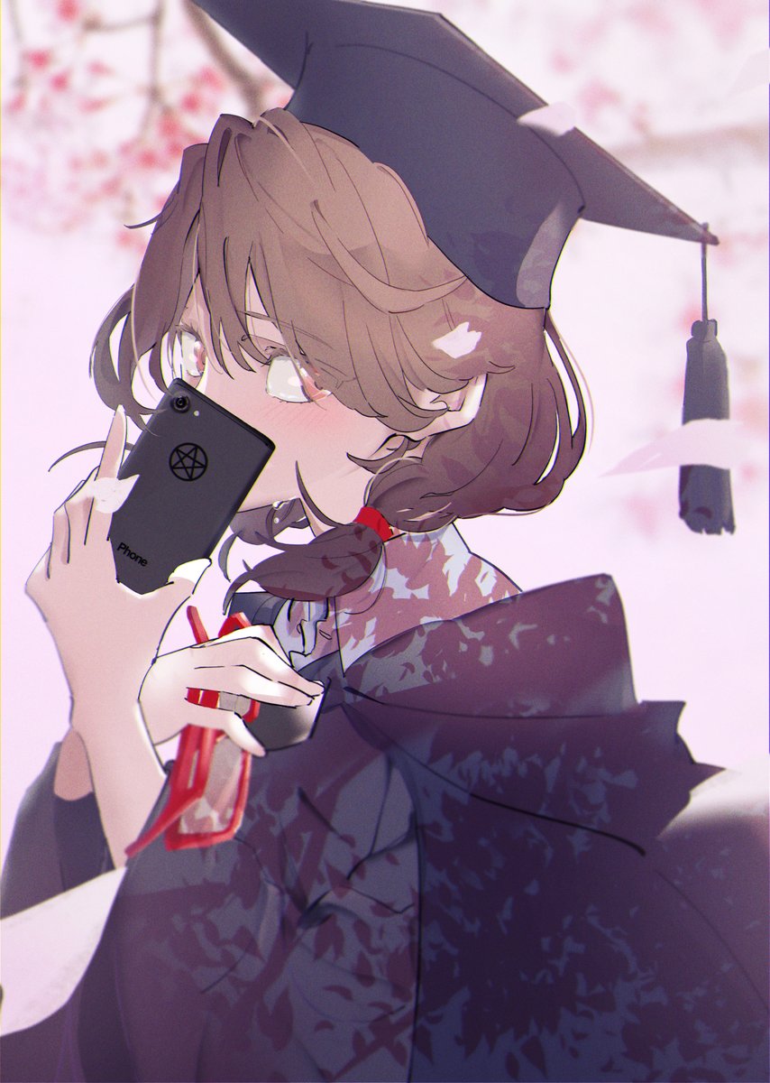 宇佐見菫子 「春 」|みぞれしのイラスト