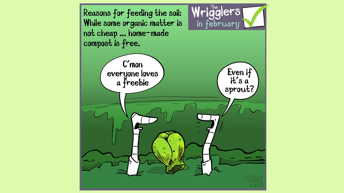 Sillypics1's tweet photo. Do you love a freebie? Even if it’s a little smelly …

https://t.co/9MsQM6CLVe
Sillypics #gardening cartoons from the wrigglers https://t.co/gyECeW8k0n