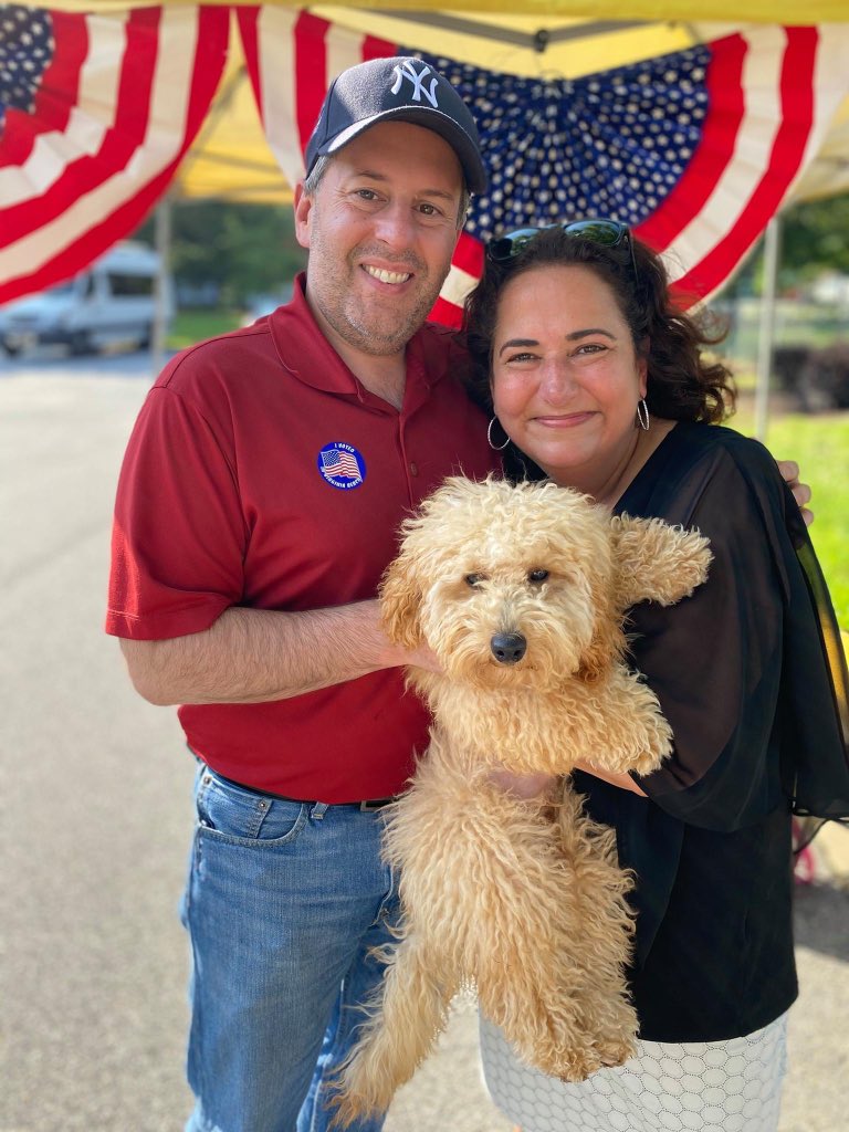DelGlennDavis's tweet photo. Missing out on getting to spend #NationalPuppyDay with Nixon and Chelle today, but there’s an important election here in Southwest Virginia! My team and I are back on the ground in the 38th District to help Travis Hackworth and are looking forward to a big win tonight! https://t.co/jinIrHlqHf