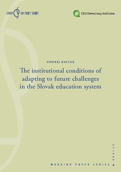 The Slovakian country study of the EDUC project (Future Challenges to Education Systems in Central Eastern European Context) has been published by Ondrej Kascak, head of the department of School Pedagogy at Trnava university, Slovakia: bit.ly/3f5OUrq