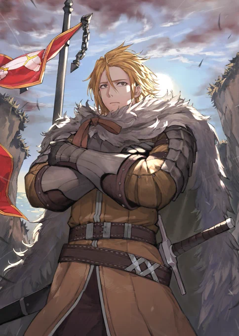This is the cover illustration for Volume 2 of the French light novel 「Les Enfants de Gorre」 