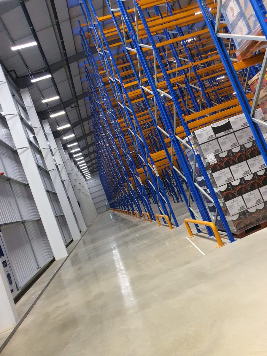 Another #palletracking project competed for Eddie Stobart Logistics providing over 25,000 new pallet locations... #SupplyChain #logistics