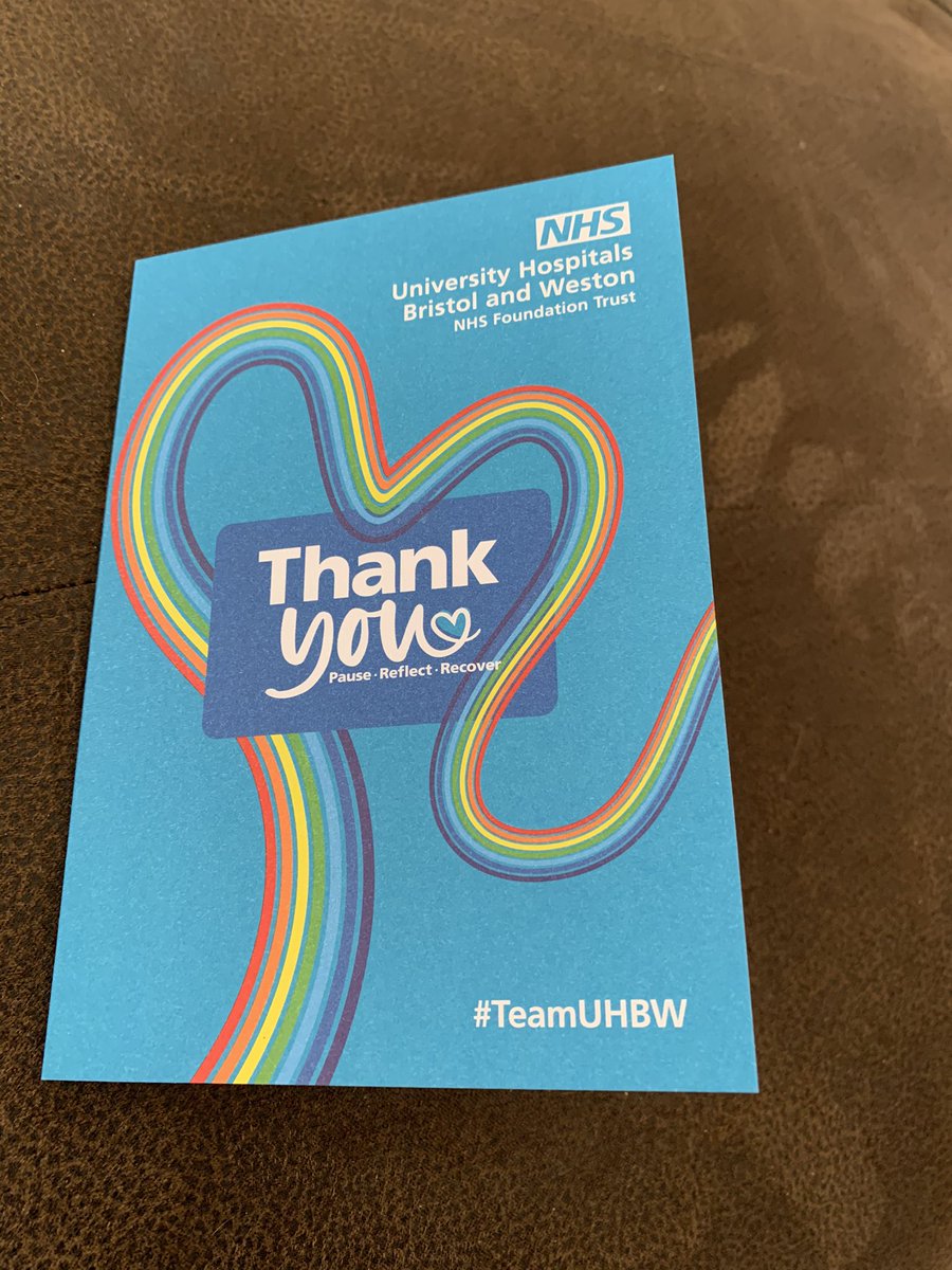 bethan_nicholas's tweet photo. Pause, reflect and recover! Thank you UHBW for making me feel valued! https://t.co/NsozDokqO2