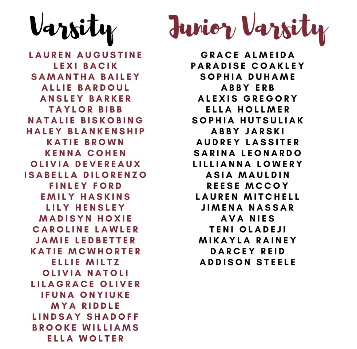 Congratulations to our 2021 Lambert Football Sideline Cheerleaders ✨📣 we can’t wait to kick off this season! <a href="/LambertHS/">Lambert High School</a> <a href="/mlfizziks/">Meghan Lang</a> <a href="/MsTigheLHS/">Coach Tillis</a>