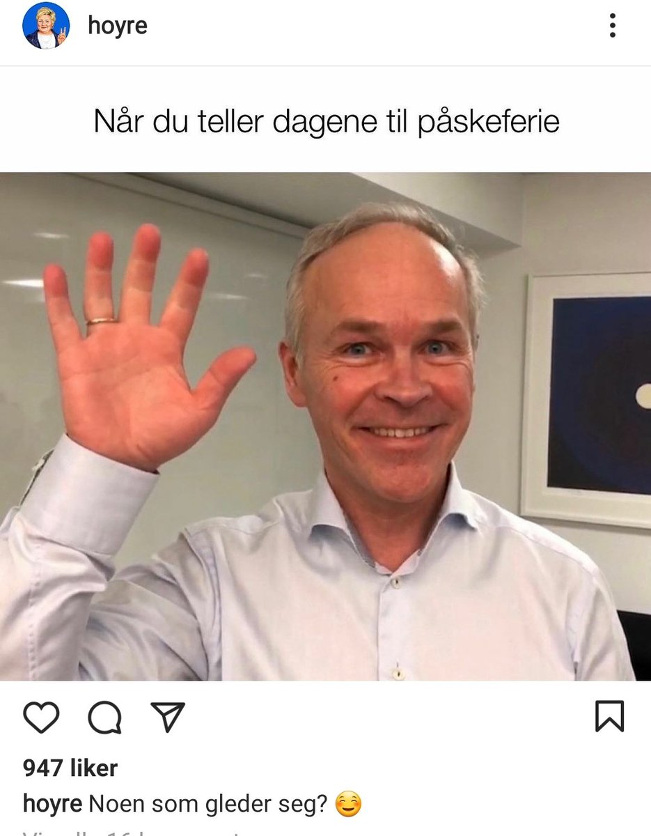 BTHansen's tweet photo. Hver gang jeg tenker det ikke er mulig for Høyre å ta mer avstand til vanlige folk, så får de det jaggu meg til. https://t.co/FCoPkDF8W8