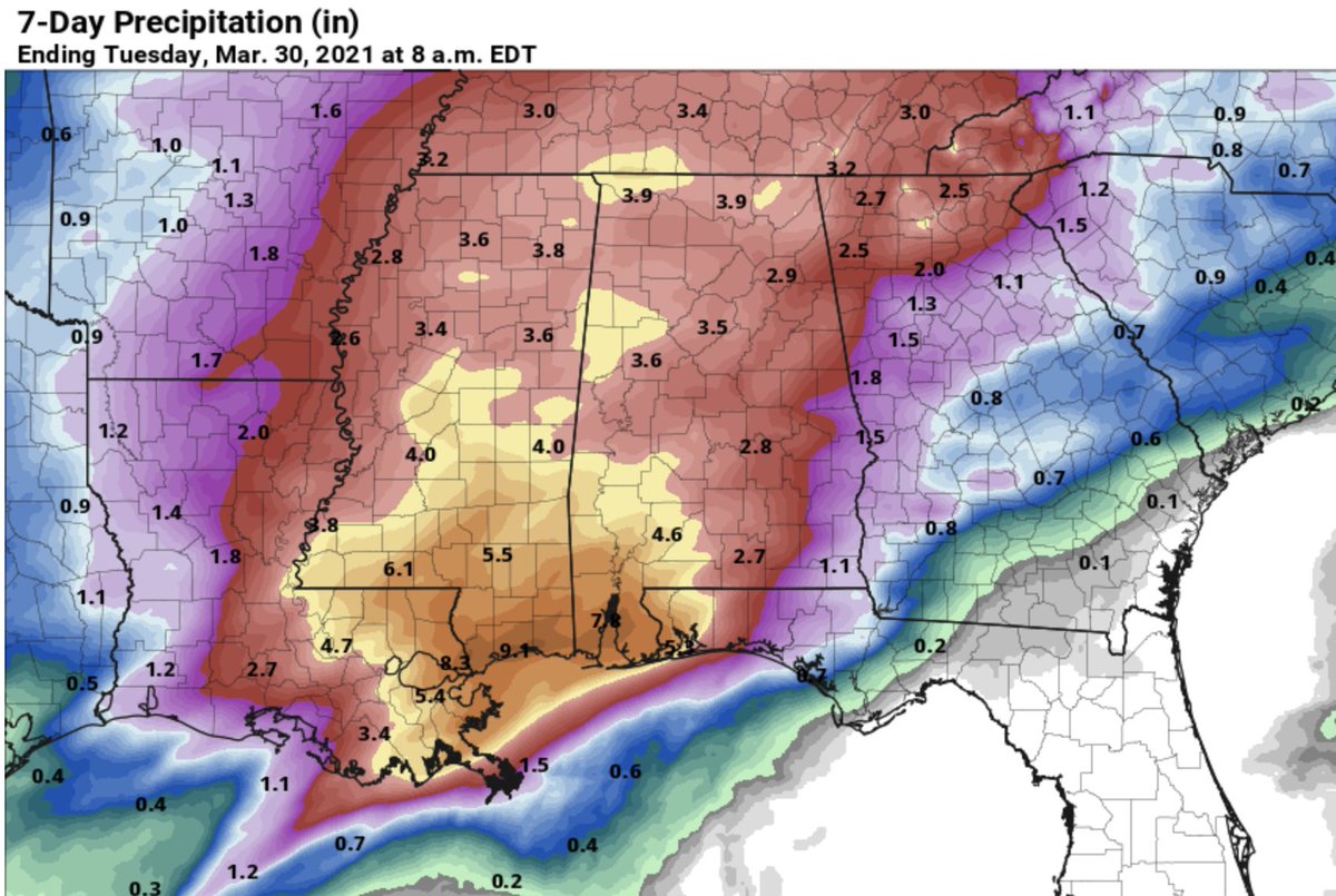 Another significant risk of severe thunderstorms is ahead for Alabama Thursday/Thursday night. Read all about it: alabamawx.com/?p=225517