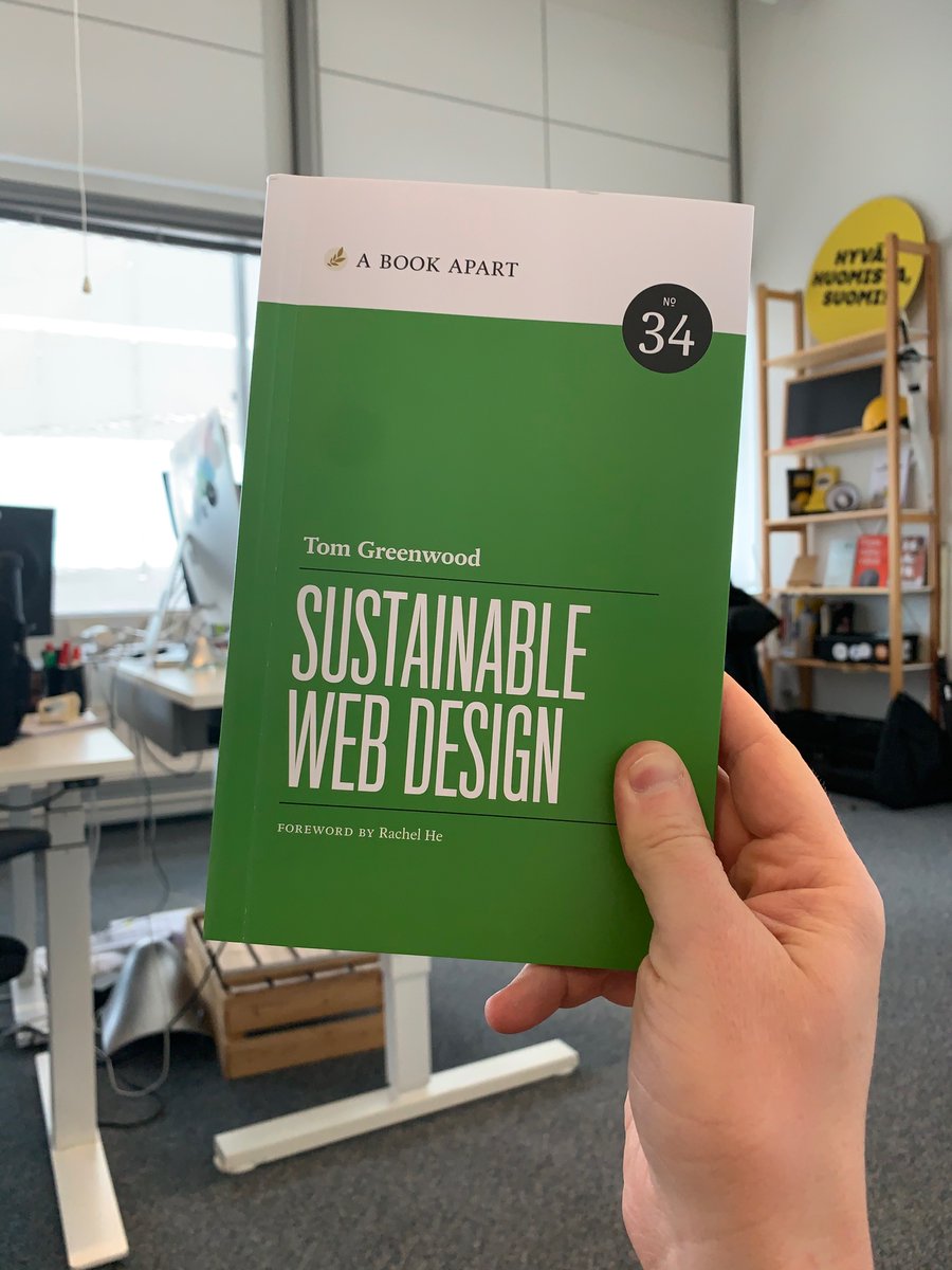 Recommended reading. #sustainabilityweek2021 #alistapart #design