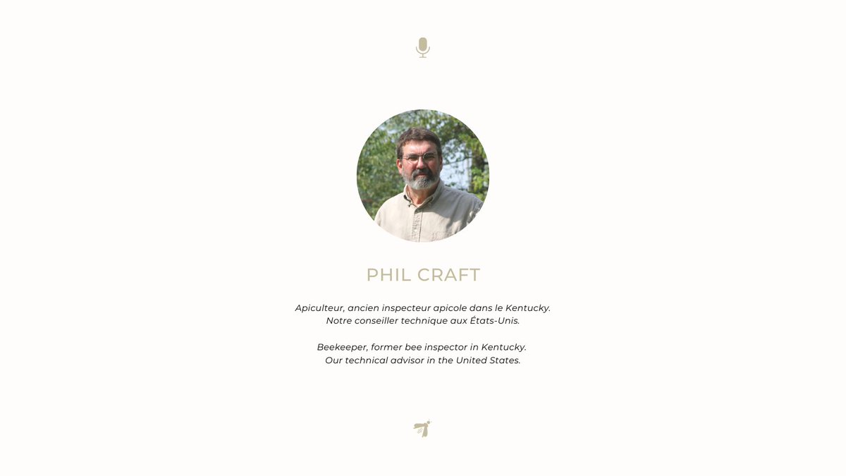 🔬 Advice on checks your hives with Phil Craft, a #beekeeper and former #bee inspector in #Kentucky (USA). Now retired, he is our technical advisor.

🐝 Phil gives us valuable advice on how to make his first hive checks when he comes out of winter bit.ly/30IaxFU