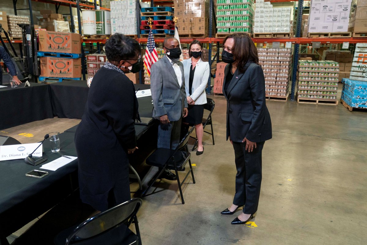 It's our responsibility, when people are hungry, when people are suffering, to help them out. Yesterday, I met with leaders in Florida to talk about how the American Rescue Plan will help put food on the table.