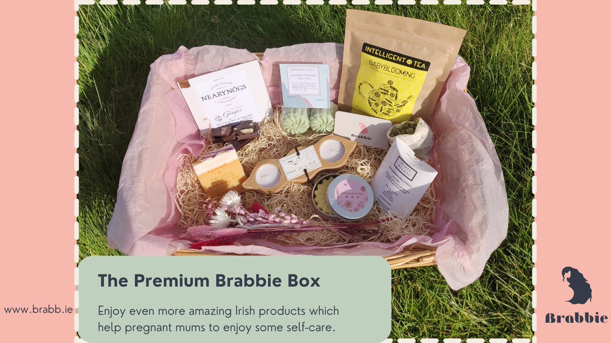 The Premium Brabbie Box really packs a punch in terms of self-care.

The finest handcrafted Irish products, all curated to bring an oasis of peace into the homes &amp; hearts of mamas-in-the-making!

Buy now: brabb.ie

#pregnant #pregnancy #newmum #babyshower #mumtobe