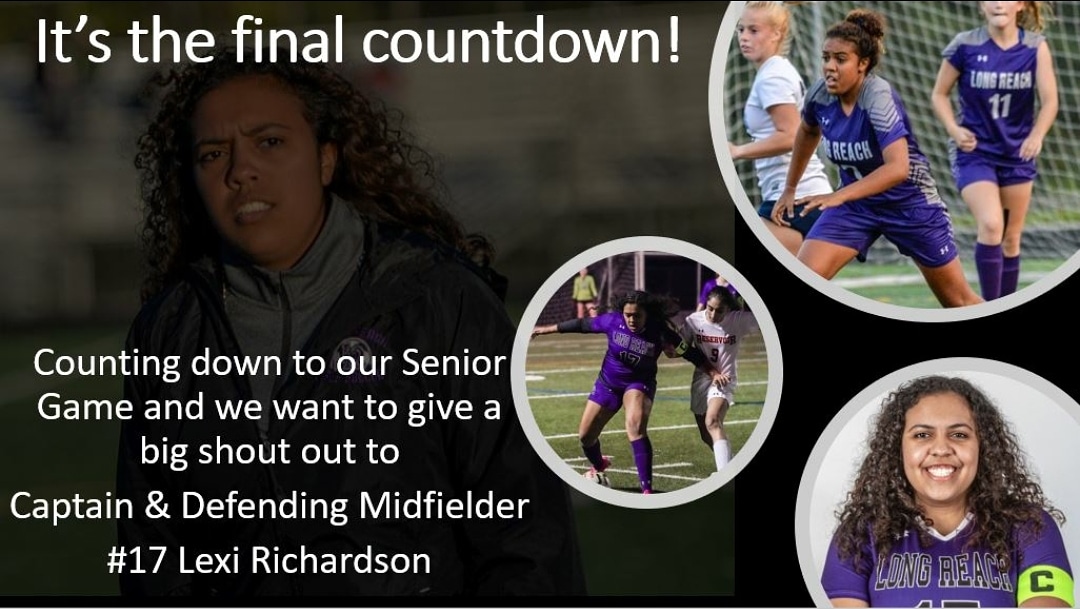Thank you for your leadership and inspiration as our Captain the last 2 years and as our teammate and all 4 years with the LRHS Girls Varsity ⚽️ program Lex! 

💜Senior Game -Thursday March 25💜
