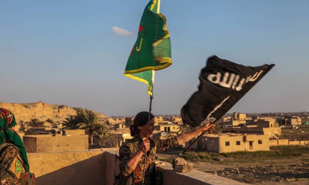 starrcongress's tweet photo. Today marks the second anniversary of the military defeat of ISIS. It was a day like today, but in 2019, when the SDF comrades launched the last military blow to the terrorist group. Thus liberating the territories of northern and eastern Syria. https://t.co/RAu2hgtkTd