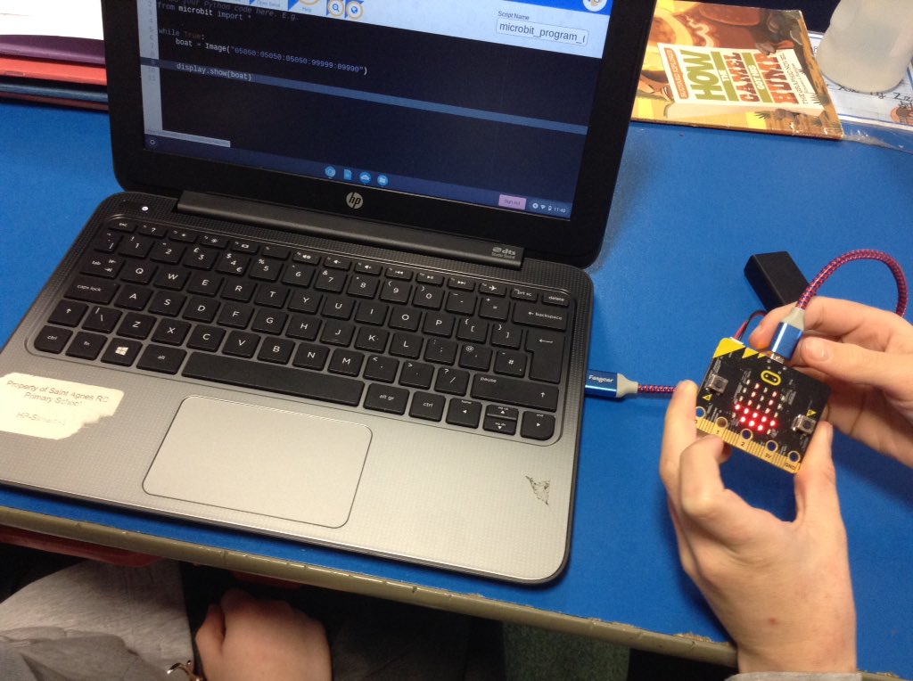 StAgnesY5's tweet image. Sending coding to our microbit using Python code. #stagnesenrichment #stagnescomputing @gem_education