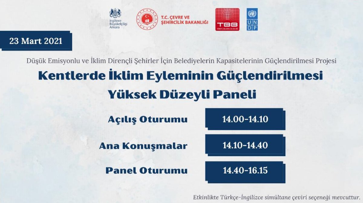 UKinTurkiye's tweet image. .@UKinTurkey organised a high-level online panel in partnership with @undpturkiye on Driving Local #ClimateAmbition+ #ClimateUKTR #COP26Ambition