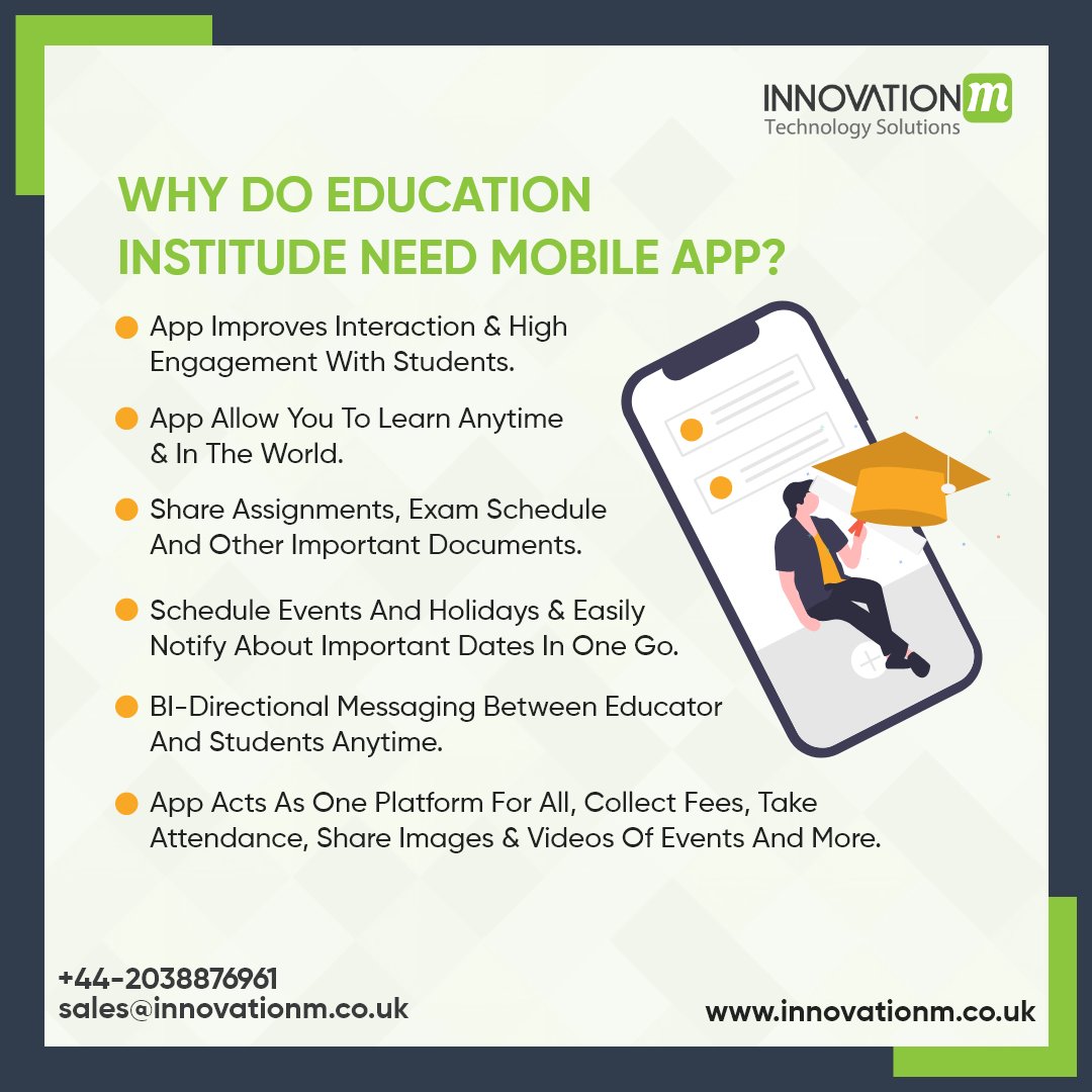 InnovationmUk's tweet photo. In these evolving times, understudies are more determined towards utilizing a cell phone for each reason. A cell phone they call it. The world is at the fingertips and an understudy can gain admittance to any data from anyplace. https://t.co/rv4uVW8JtF