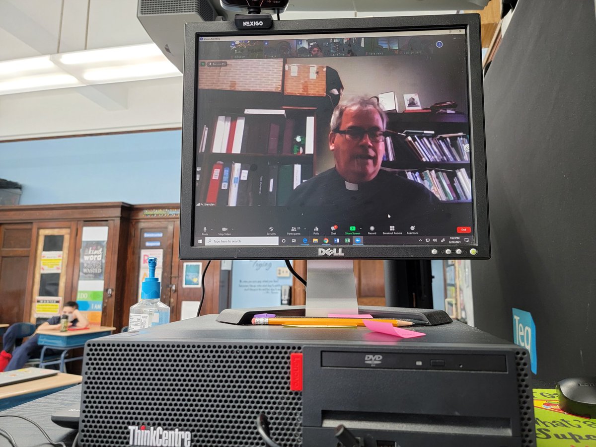 scs5th's tweet photo. Class 5-1 loved our "Ask a Priest" Zoom session! https://t.co/99kqnCCCaX