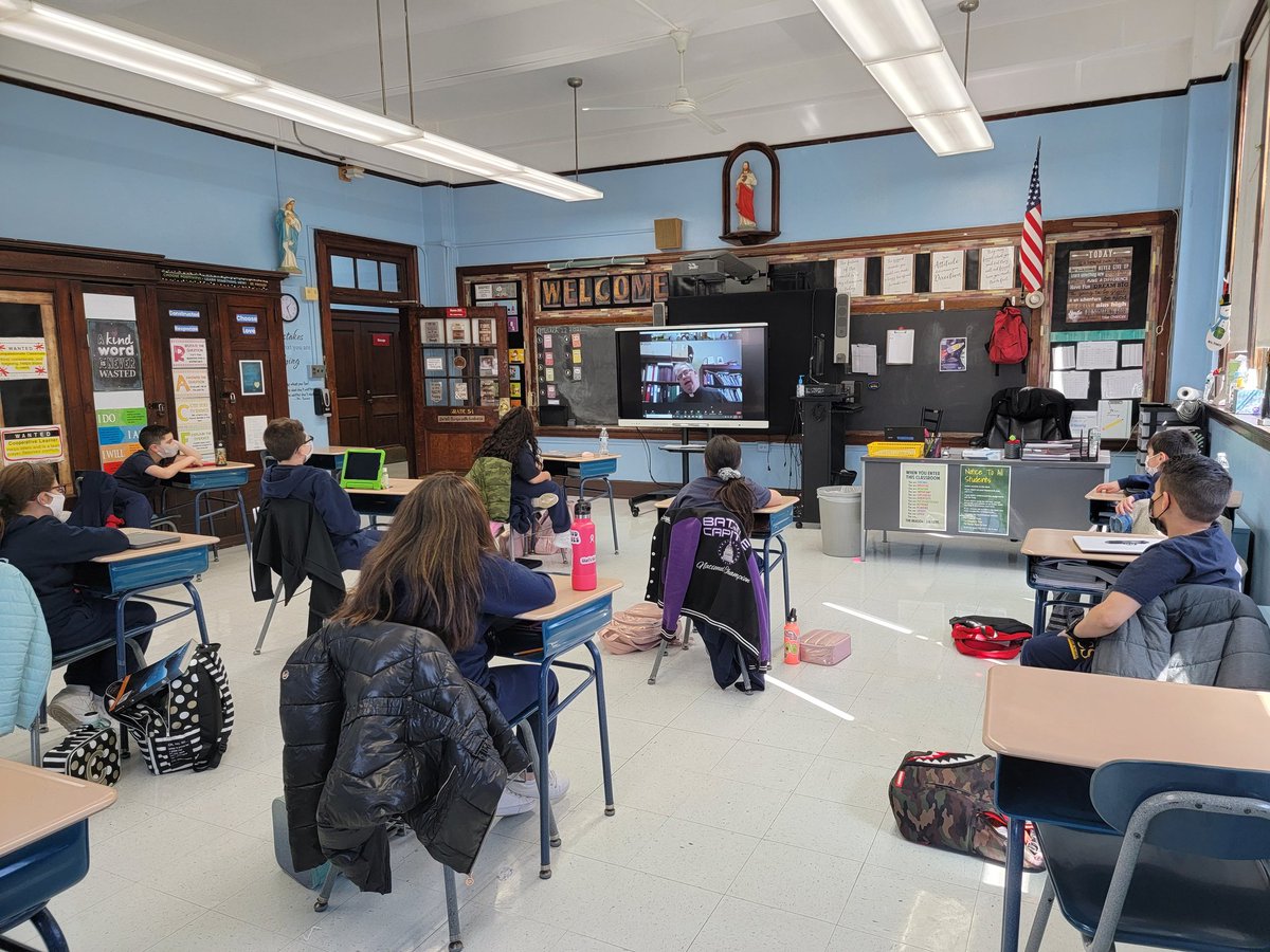 scs5th's tweet photo. Class 5-1 loved our "Ask a Priest" Zoom session! https://t.co/99kqnCCCaX