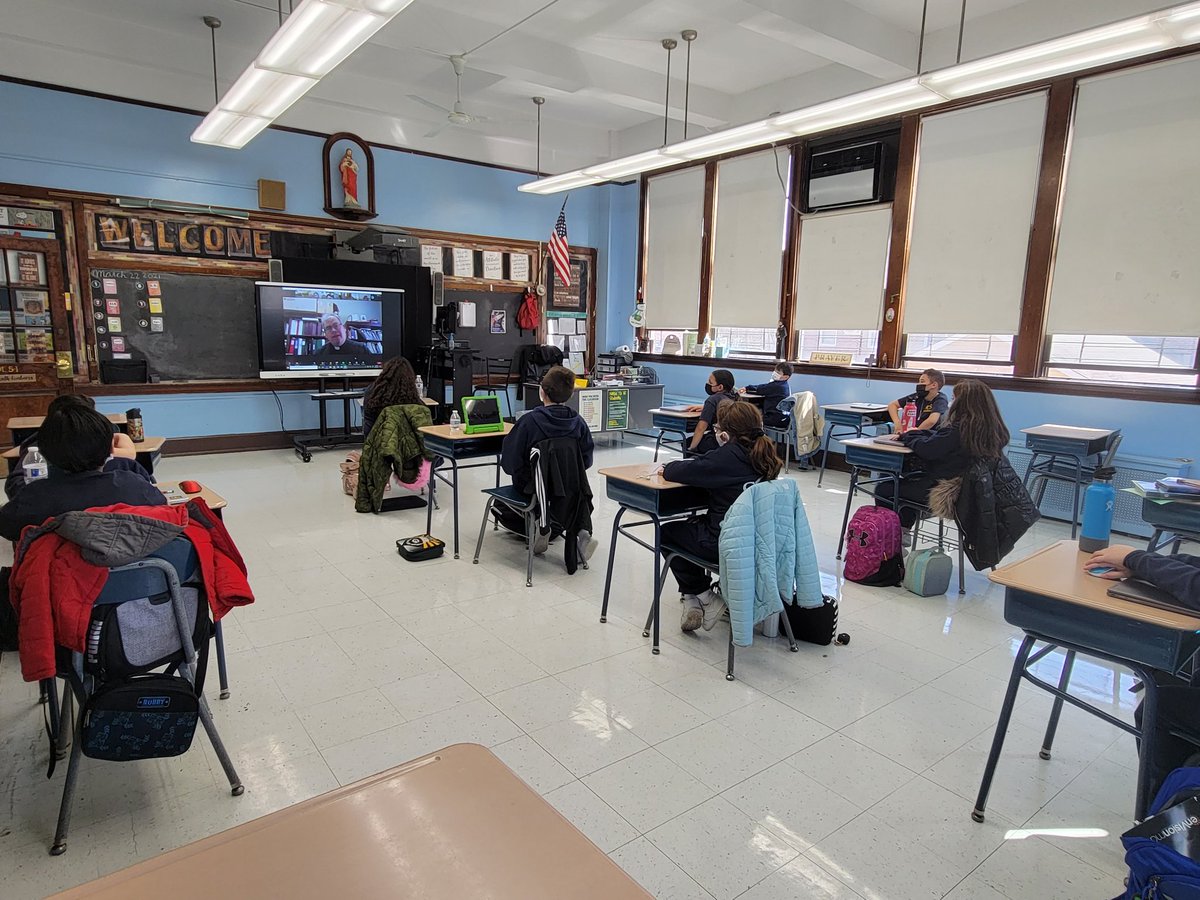 scs5th's tweet photo. Class 5-1 loved our "Ask a Priest" Zoom session! https://t.co/99kqnCCCaX