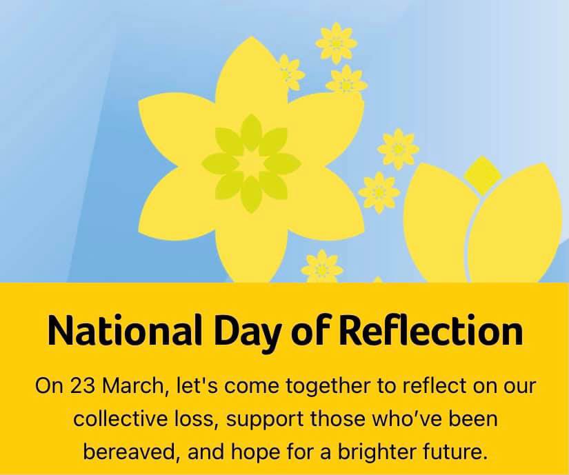 care_lcc's tweet photo. Here at Home Lea House Jean and Kath are getting ready for the minutes silence 💛#NationalDayofReflection2021 
#LCCCareDeliveryService https://t.co/oeLtDqsbxe