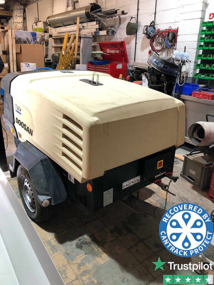 Our Investigations Unit can locate your stolen assets in buildings and shipping containers, this compressor was located within hours of the theft being reported using our homing beacon technology.
Find out more at cantrack.com 
#protectwhatsimportant”