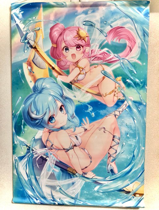 実物いただいだのです!CMYK泣かせな色めっちゃ使ってるけどすごい綺麗ですよ～
受注の受付再開しているのでよろしければ!4/4まで～
https://t.co/ei3aURdyer 