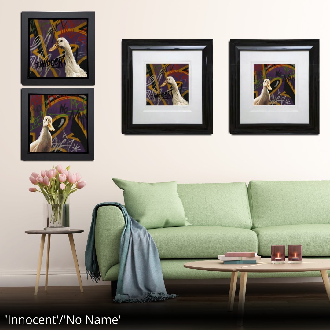 🦆These smaller pieces (Innocent and No Name) are perfect for new collectors or someone who doesn't have a lot of space - they may be smaller than Paul's other pieces but they pack a punch of colour and detail!

📞01327 223400
📩team@pauljamesgallery.com
🌐pauljamesgallery.com