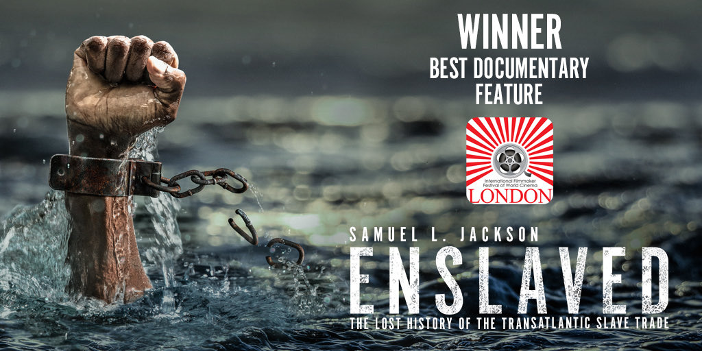 afuahirsch's tweet photo. Thank you @FilmFestInt London for awarding our series @EnslavedDoc Best Documentary Feature
Dedicated to every single one of our ancestors whose world was shaped by this history
And to more truth and story telling
🙌🏽
#enslaveddoc #FilmFestInt https://t.co/eHkGa1cfDk