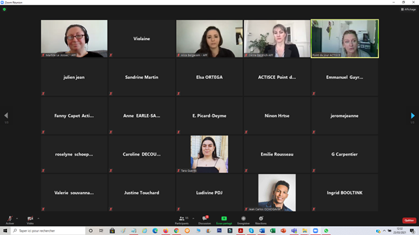 FeminismeAsso's tweet photo. En direct de l'atelier "Tiktok pour les « Nuls » – Mode d’emploi pour parents largués !" organisé avec @ACTISCE, Centre #ParisAnim Point du Jour et @Paris dans le cadre du #8mars2021.
Atelier animé par notre équipe de choc @CelineBeckrich @alicebero et @loutro1990 https://t.co/w3FMTB6NGw