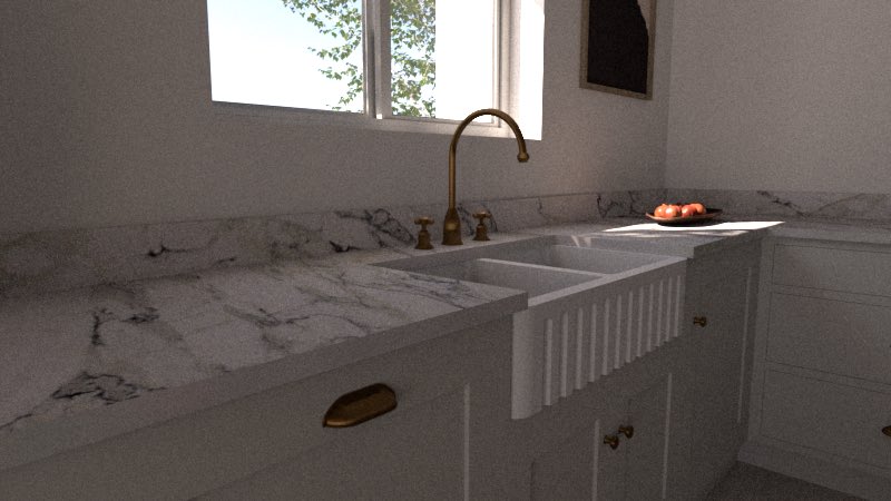 Kitchen for summer 2022 ~ lovely shaker :)