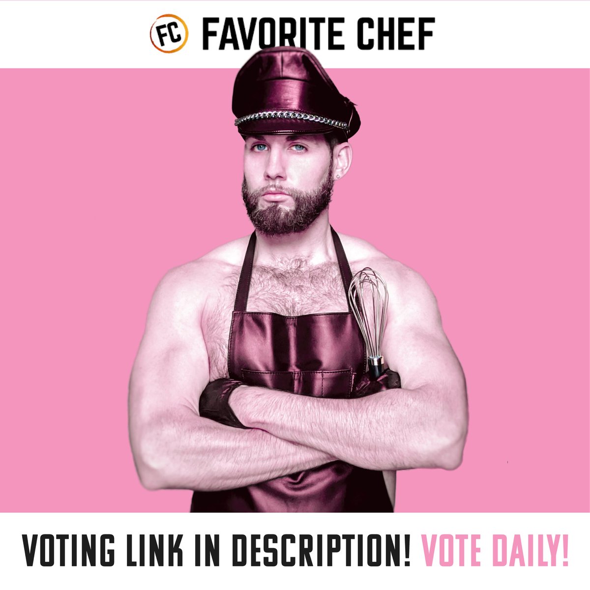 LaBeardedLady's tweet photo. Voting to determine who advances into the SEMI-FINALS of the @favchef 2021 Competition ends this Thursday at 9pm EST! Voting links below! ⬇️

https://t.co/mnFA9RkEo9

#favoritechef #feedingamerica #favchef #favchef2021 #favoritechef2021 #labeardedlady https://t.co/g199fzAoyK