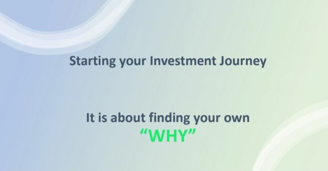 Find your 'WHY' Thread of slides...