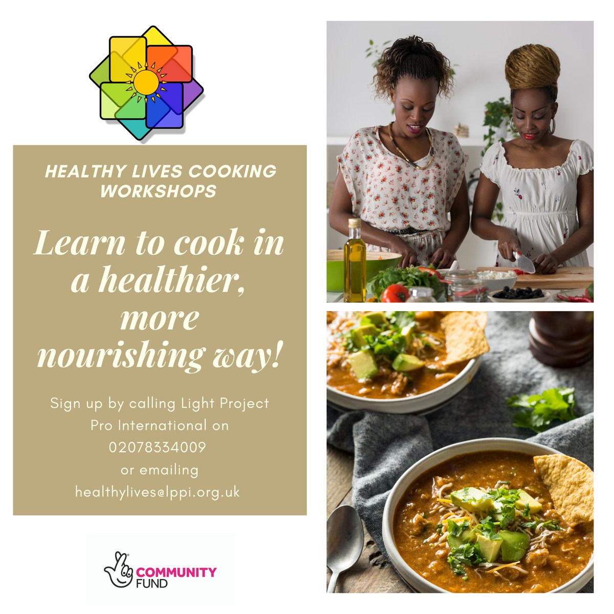 Get in touch to find out more about our Healthy Cooking Classes. They are being delivered by a qualified chef and nutritionist to support community members affected by Covid-19.

#bekindtobodyandmind #unityandcommunity